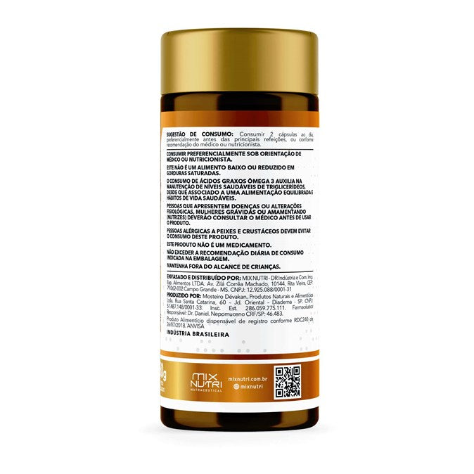 NUTRACEUTICAL OMEGA 3 - 60 CAPS - SEM GLÚTEN