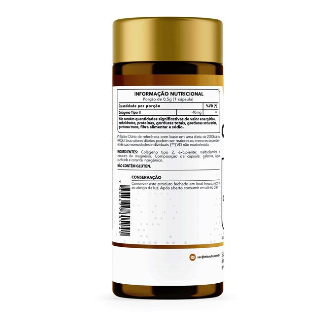 NUTRACEUTICAL COLAGENO TIPO II - 60 CAPS - 30G - MIX NUTRI