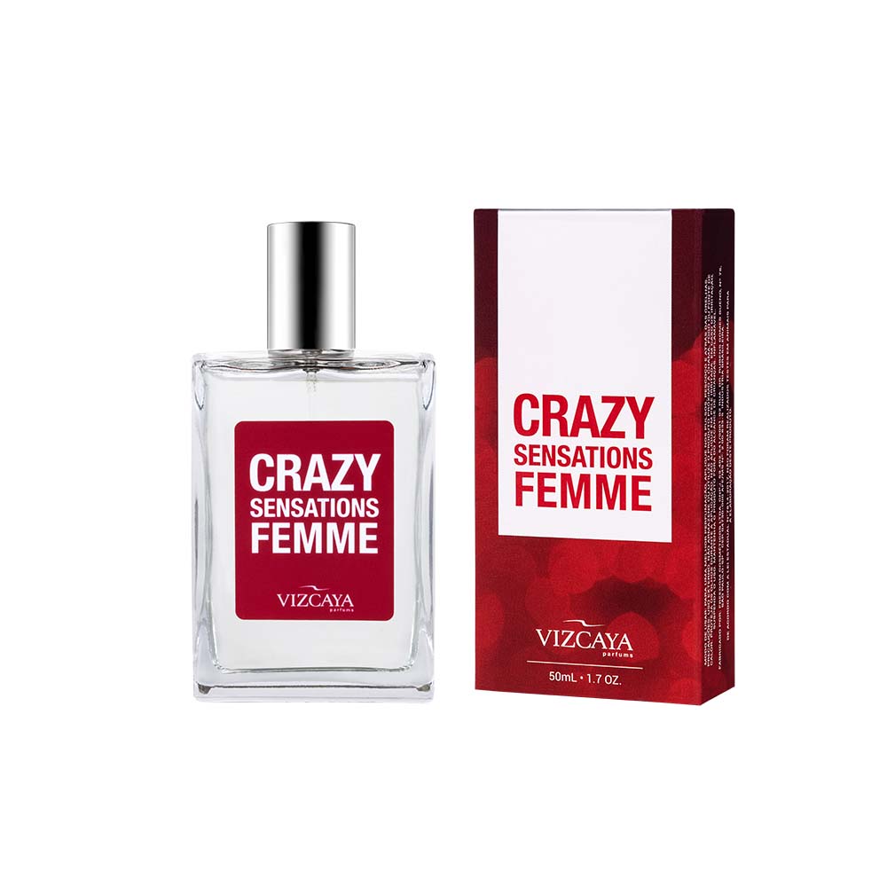 PERFUME CRAZY SENSATIONS FEMME 50ML VIZCAYA