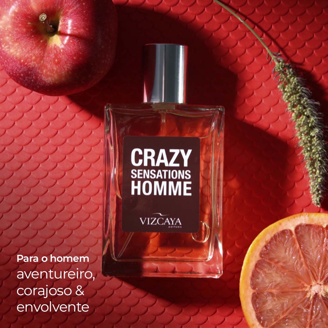 Perfume Vizcaya Crazy Sensations Homme 100ml