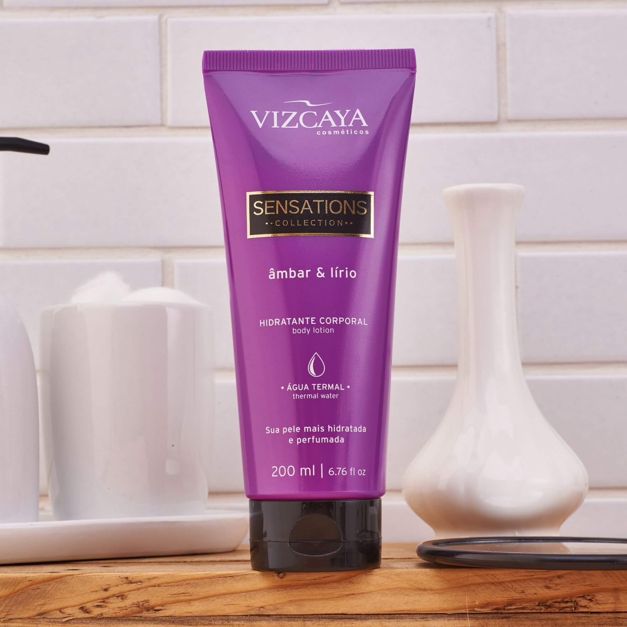 Hidratante Corporal Âmbar e Lírio 200ml Vizcaya Sensations