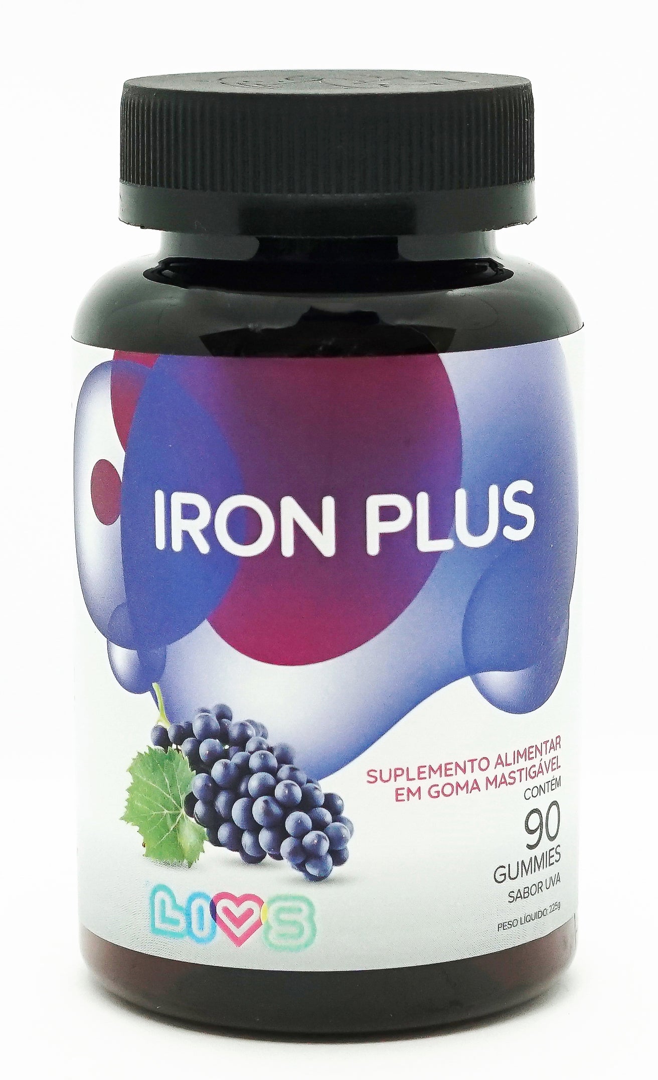 Multivitamínico Ferro Iron Plus 90 Gomas - LIVS Gummies