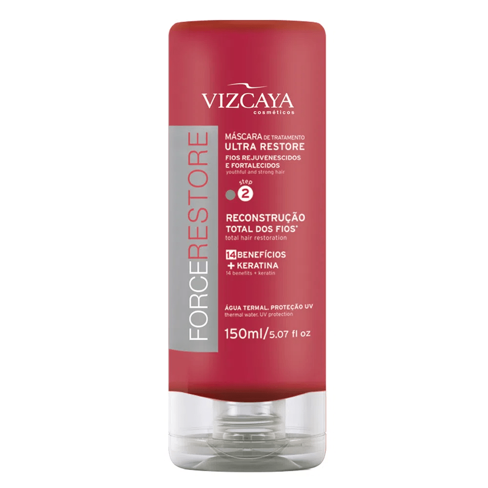 Máscara de Tratamento Force Restore 150ml - Vizcaya